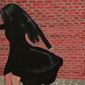 Original acrylic painting.